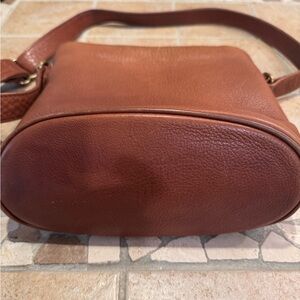 Coach Brown Leather Crossbody Bag